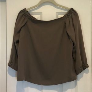 Aritzia Off the Shoulder Blouse
